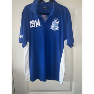 Phi Beta Sigma Fraternity, Inc. Royal Blue Dri-Fit Performance polo shirt